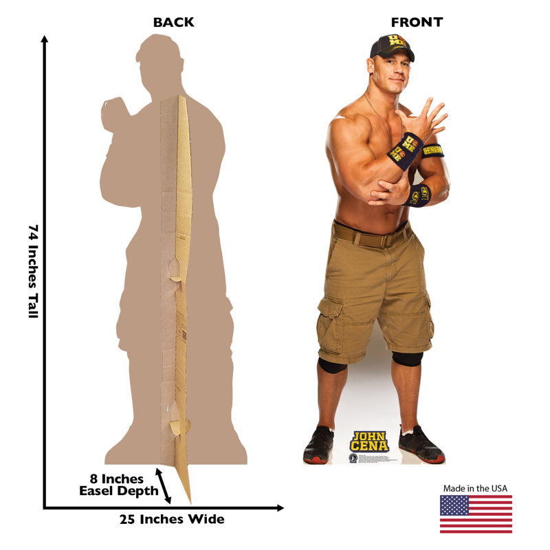 74'' WWE Cardboard Standup