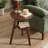 Tier Storage End Tables, Solid Wood Walnut Modern Compact Home Table