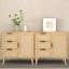 Armoire de rangement en bois pour chambre à coucher - 3 tiroirs, hauteur de tablette personnalisable, cadre, commode moderne à assemblage simple pour tiroir, tablette réglable, structure, nécessaire