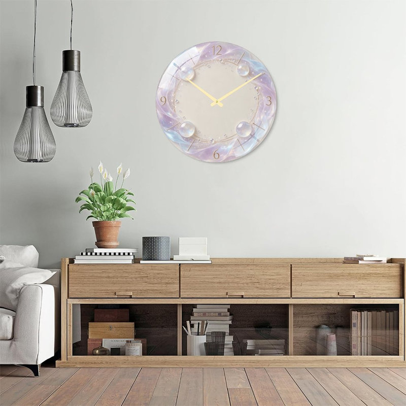 Horloge murale 24 po Pearl