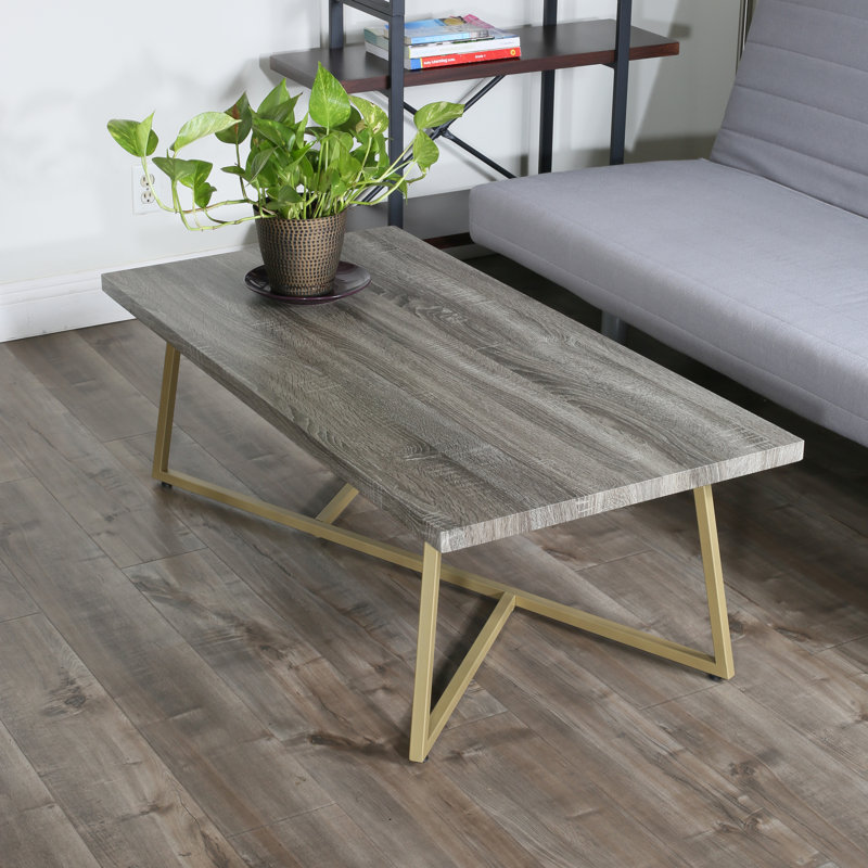 LakeHenry Solid Wood Top Single Coffee Table