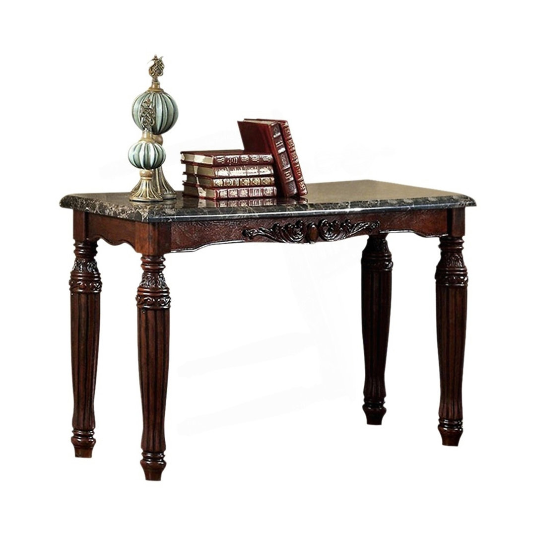 Culligan 48.00'' Solid Wood Console Table Fleur De Lis Living