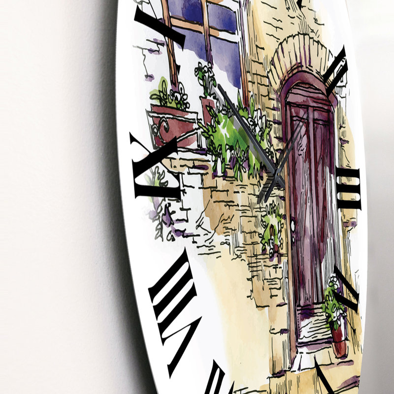 Horloge murale surdimensionnée, Moyen