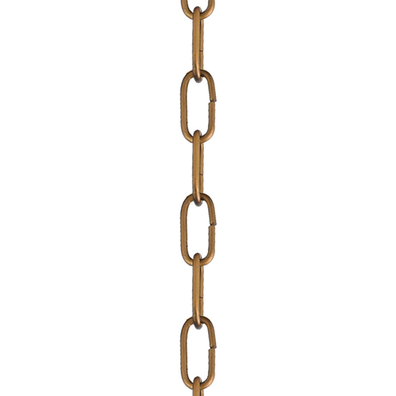 Roby Winter Chain or Chain Break, Aged Gold, 36" H x 0.88" W x 36" D