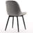 Chardee Tufted Upholstered Dining Chairs Faux Leather Waterproof Side Chair With Metal Frame-304930574