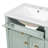 Modern 24'' Bathroom Vanity Set With Ceramic Top-1581641860