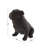 Mikkelson Polystone Sitting Bulldog Decorative Brown Sculpture-1817789897
