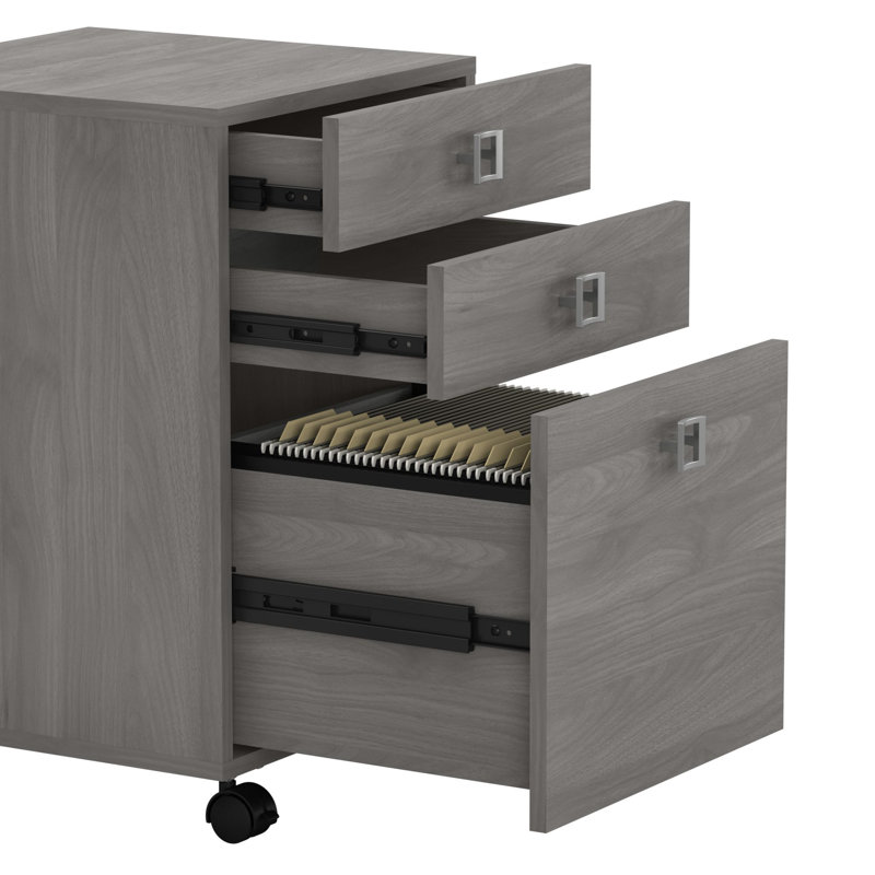 Office 500 Collection Computer Desk, Modern Gray