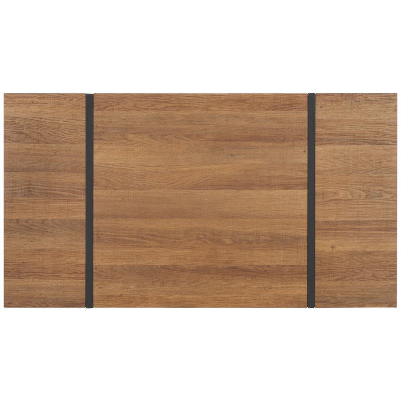 Table basse Fullmore, Brun naturel, Noir