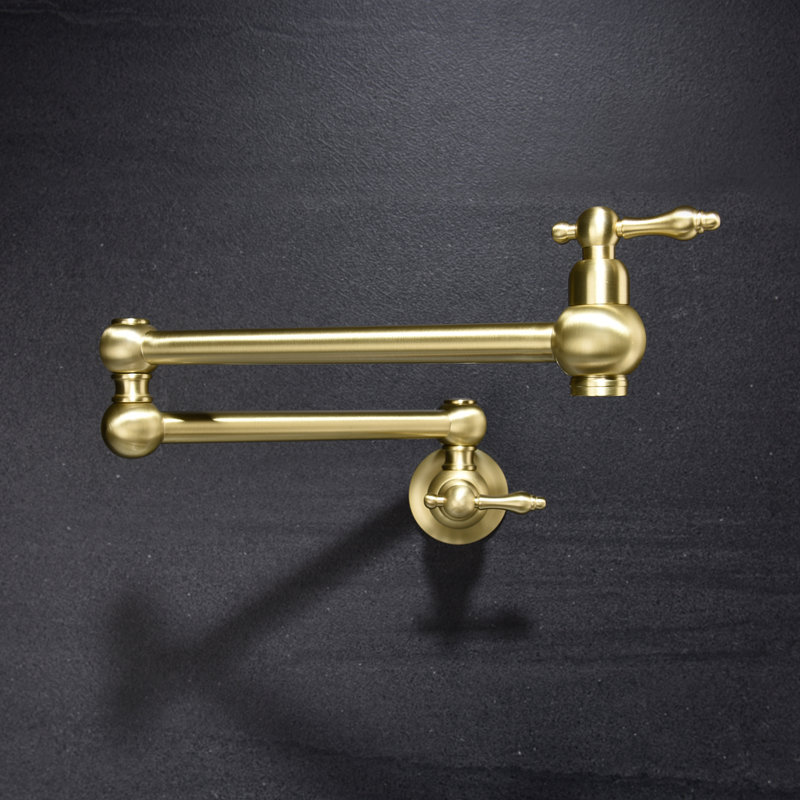 Pot Filler, Brushed Gold