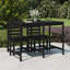 Vandever Rectangular Pine Outdoor Dining Table , cm W cm D-113072571-113072569