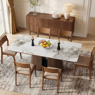 Sintered Stone Top Dining Table