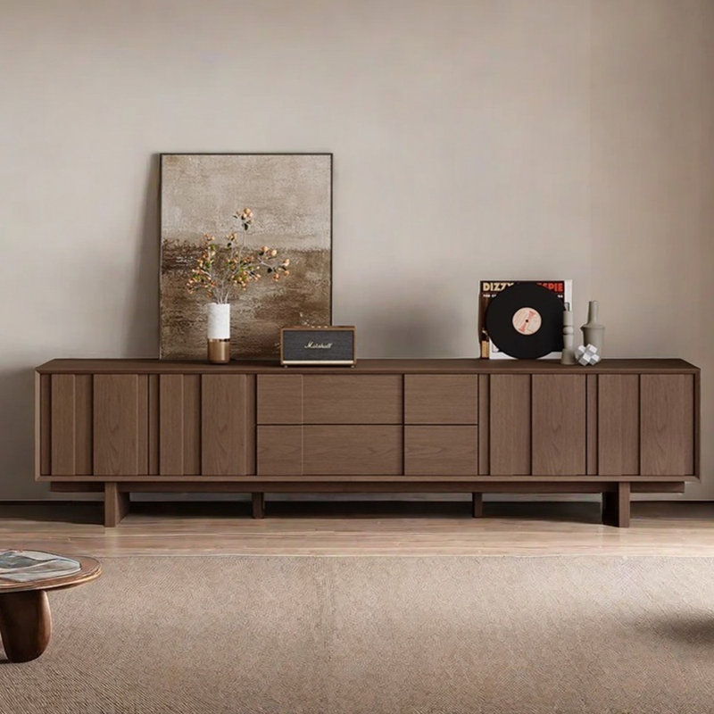 Medieval style design sense simple TV cabinet