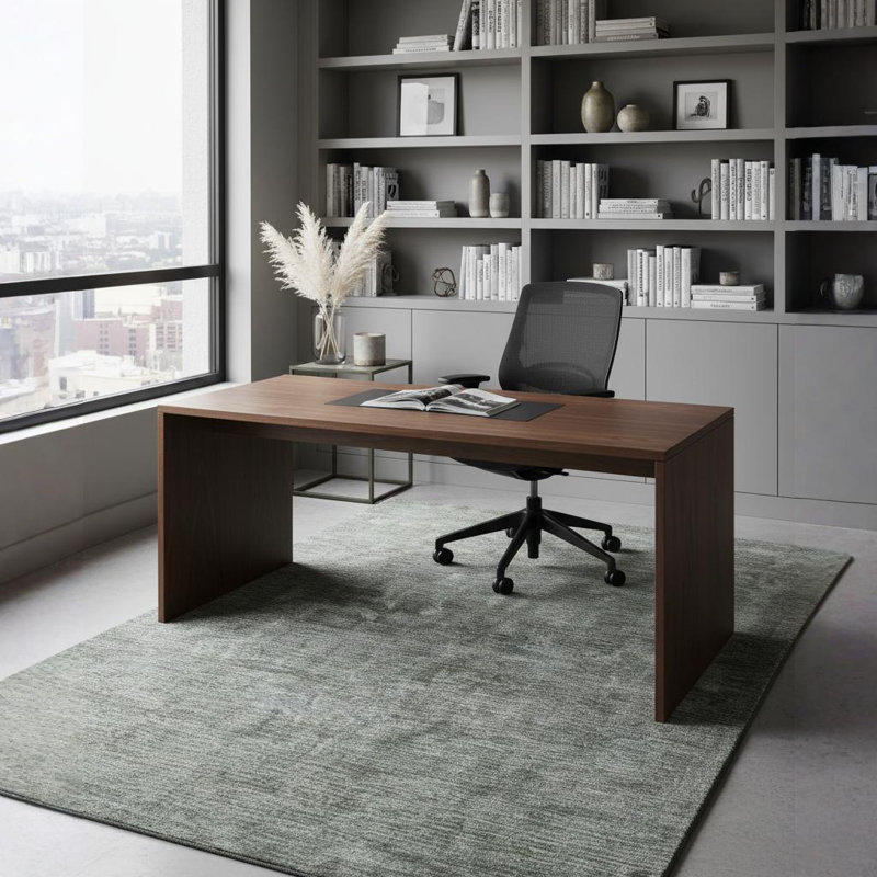 Glittero Green Area Rug, 5' x 7'6"