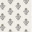 Papier peint fleuri Hollyhock-811566498