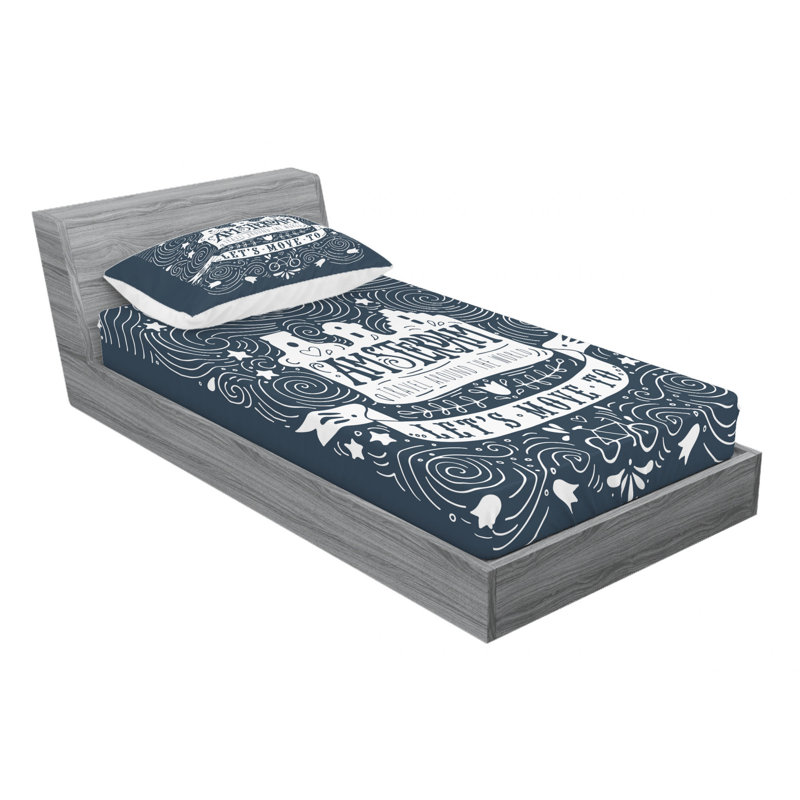 Ensemble de draps Amsterdam, Ensemble de draps pour lit simple avec drap-housse