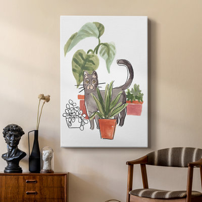PurrfectPlantsI - Cavas de galerie sur mesure