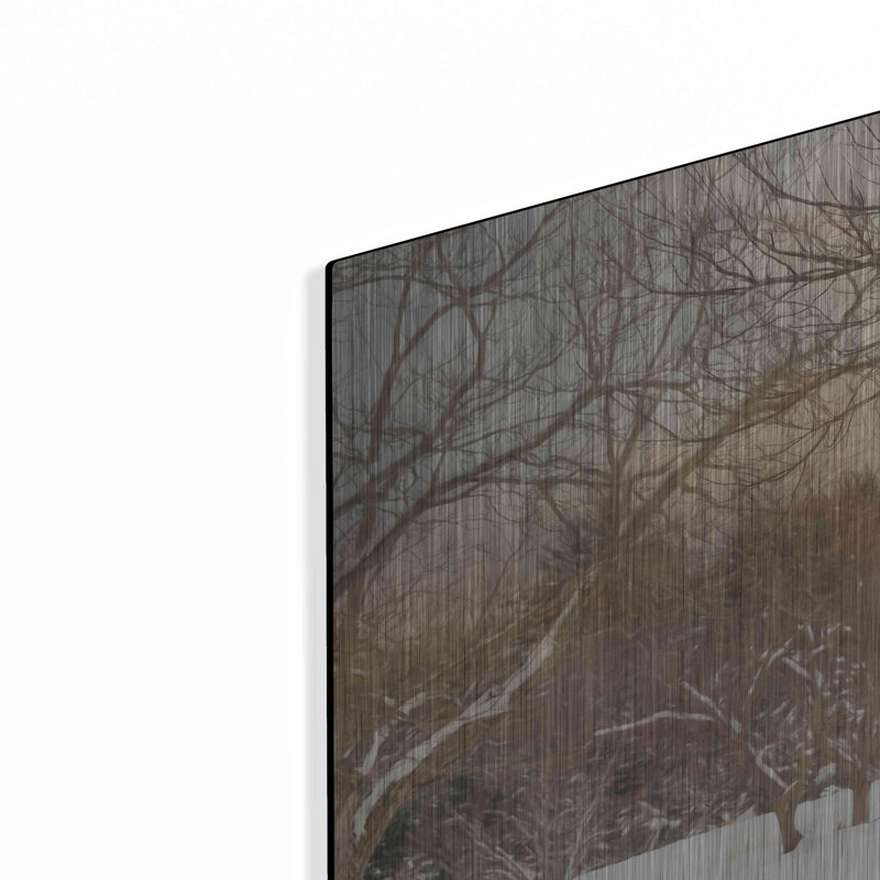" Snowy Vermont Barn " by Lori Deiter, 24" H x 36" W