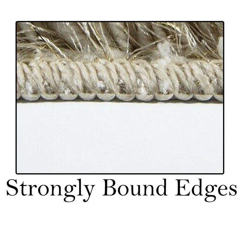 Branches Solid Colour Area Rug, Rectangle 80 x 150cm