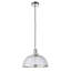 Anais 1 - Light Nickel Dome Pendant