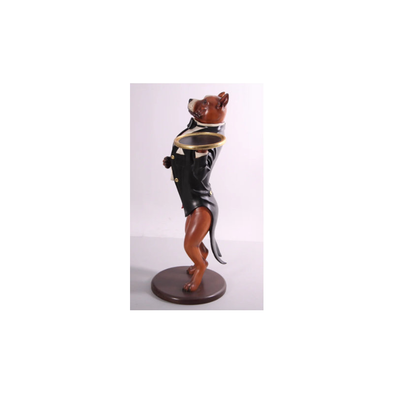 Statue Pit Bull Butler