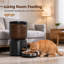 Distributeur automatique de nourriture pour chat avec caméra HD 1 080p et Wi-Fi 5g