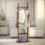 Solid Wood Freestanding 5 - Hook Coat Rack With 5 Hooks-120842883