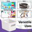 Ensemble de paniers en plastique nervuré-73493693-73493696