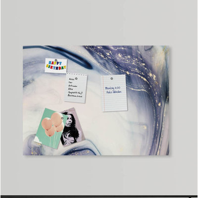 Magnetic Glass Photo Memo Board