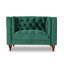 Fauteuil en velours touffeté de 41 po de largeur Brette-2135979004-2111445717