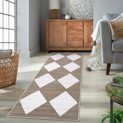 Maitund Washable Geometric Rug