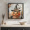 Reproduction d'art rétro Jack O'Lantern par Nicole DeCamp