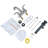 2-handle Bathroom Faucet with Drain Assembly-56118832