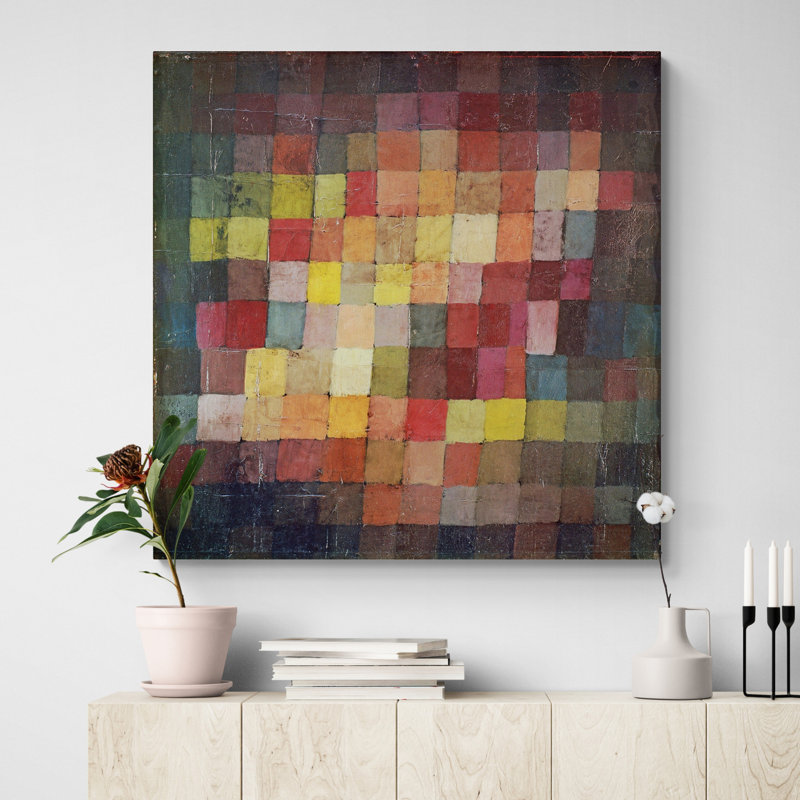 Ancient Harmony by Paul Klee - Wrapped Canvas Art Prints, 61 cm H x 61 cm W