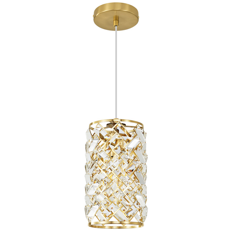 Luminaire suspendu de luxe en métal Nesrine, Or
