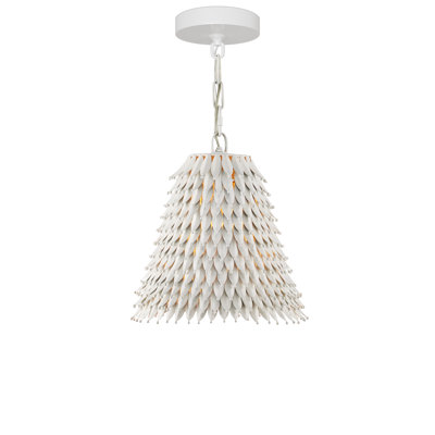 Overlay - Light Brushed Nickel Dome Pendant