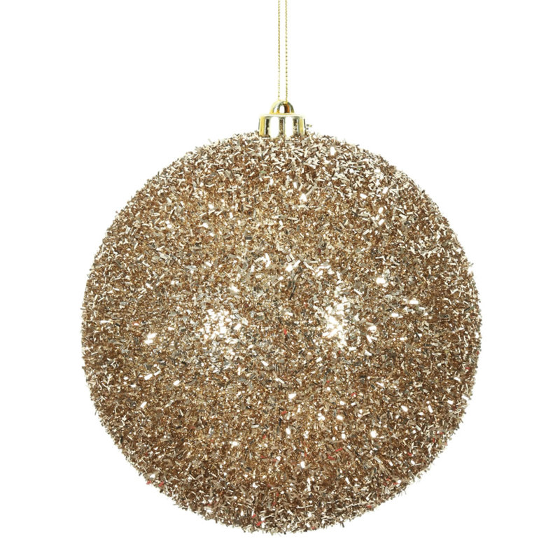 Ornement boule Tinsel, Champagne