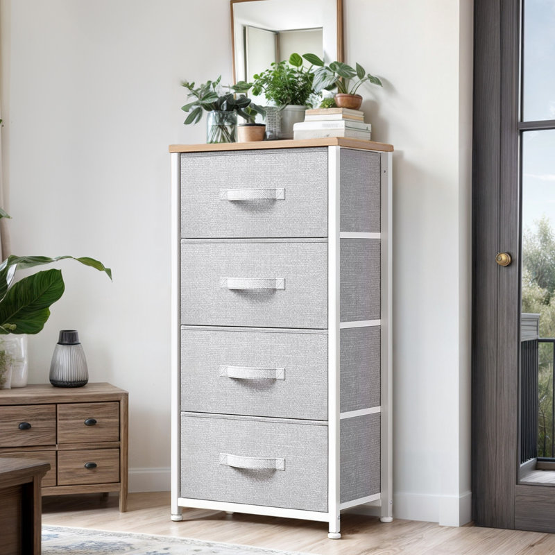 Chasetin 17.7'' W 4 - Drawer Dresser