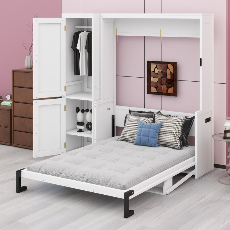Lit escamotable avec garde-robe Murphy