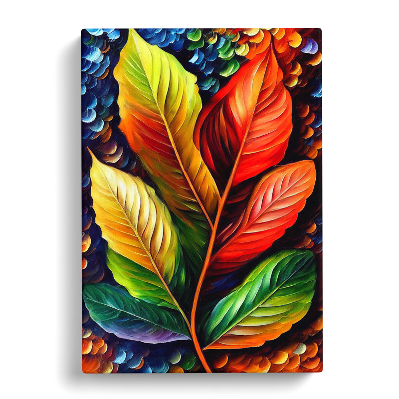 Portrait Of A Leaf No.6 - Wrapped Canvas Print, 50cm H x 35cm W x 3cm D
