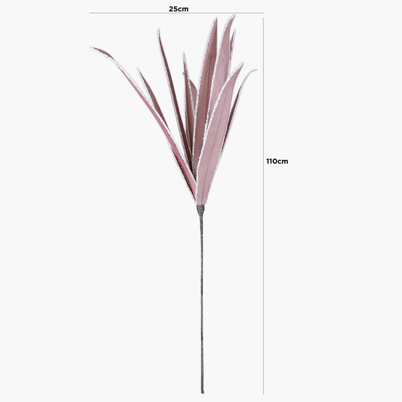 Gladolia Leaves Arrangement, Pink