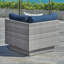Chaise de terrasse avec coussins Sunbrella Ehrenfried-579895087-579895086