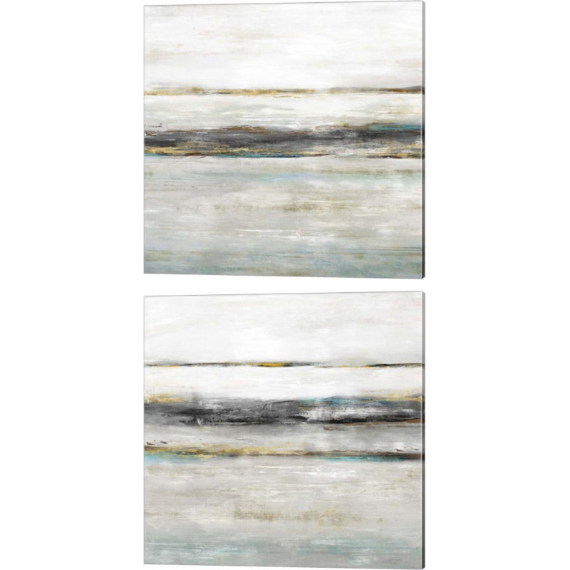 «Water's Edge» par Isabelle Z, art sur toile (ensemble de 2)