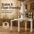 Dicle Swivel Adjustable Height Counter Stool-1871153480-1818652457
