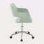 Chaise de travail contemporaine en métal et tissu-787545159-787545158