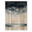 Starlight Serenade In Winter Landscape IV - impression moderne en bois bleu sur bois de pin naturel-563193009