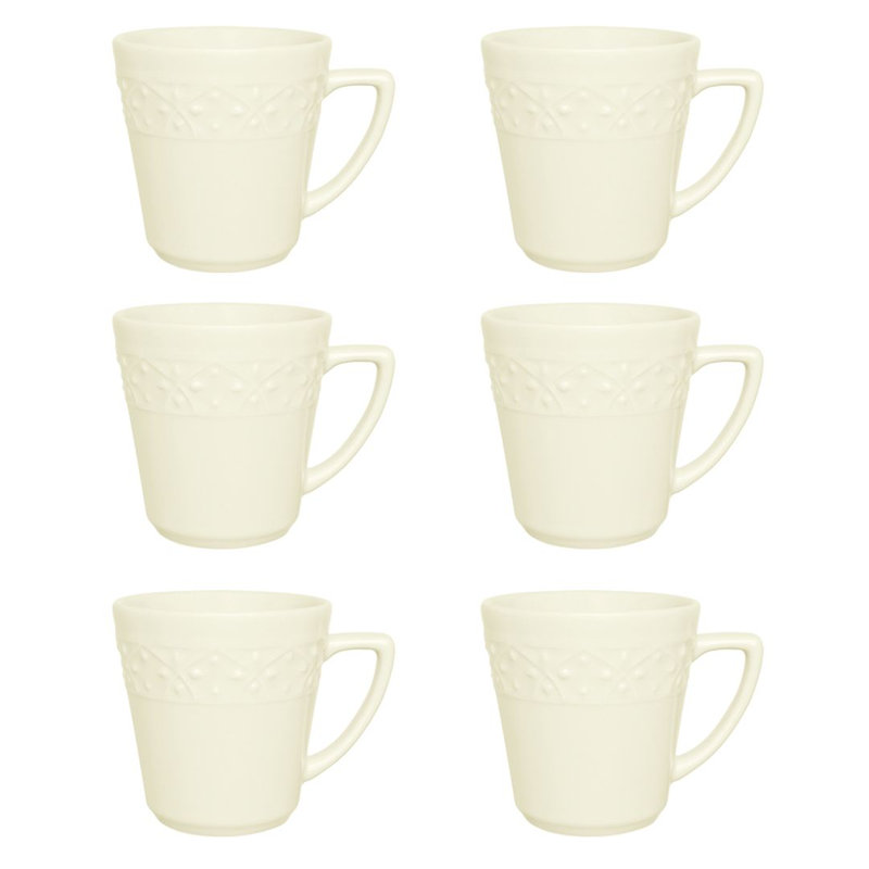 Tasse à café Mendi, Ivoire ivoire