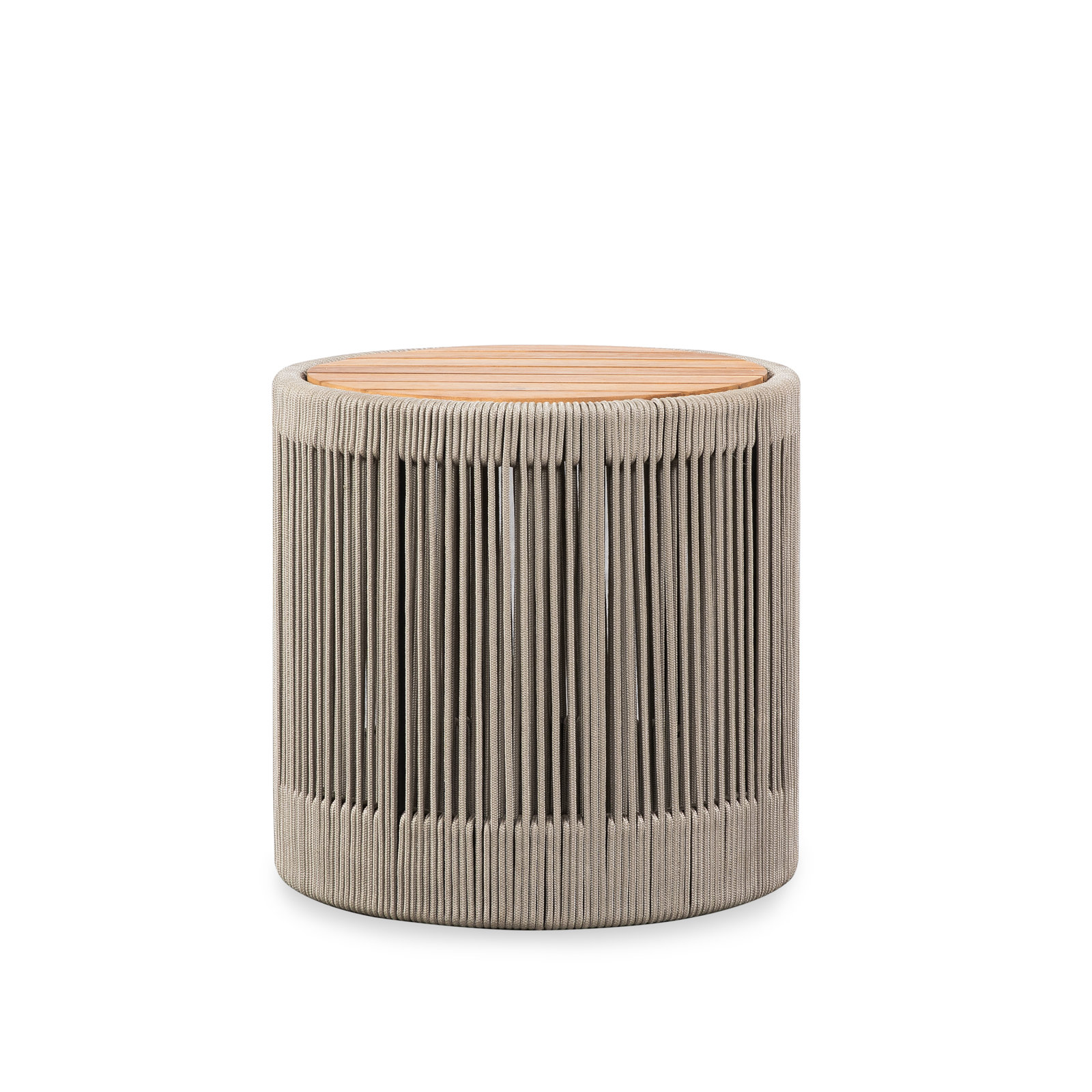 Layton 17" Acacia Patio Side Table