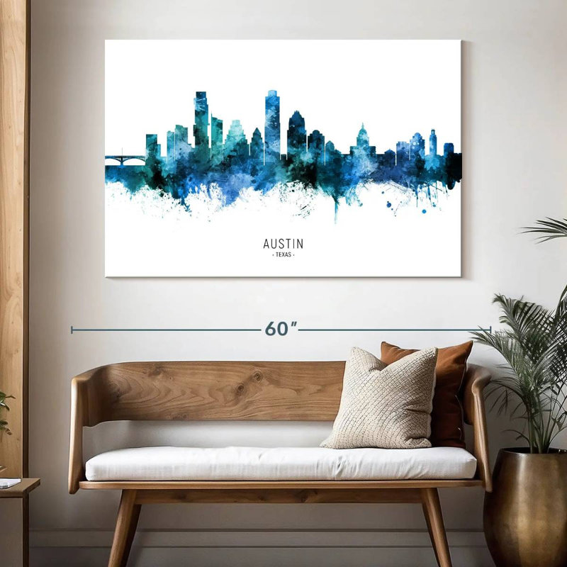 Nicci Austin, Texas, horizon I, H 34 po x l 51 po