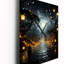 Horloge murale Japon Art of Sea of Lanterns II - Cityscapes-99631424